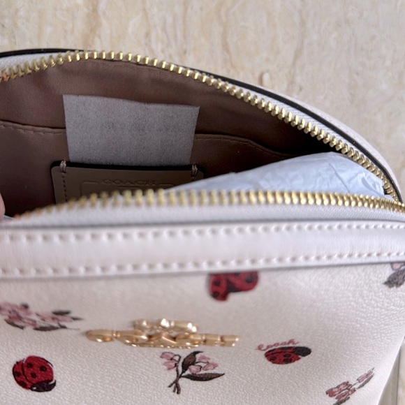 NWT COACH Madi Crossbody With Ladybug Floral Print. $328 - Picture 8 of 10